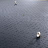 Level bubble, threaded eye bolt holes and eye bolts for easy lifting and levelling
