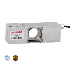 651JS Single Point Load Cell, Stainless Steel, Welded Sealed, IP68